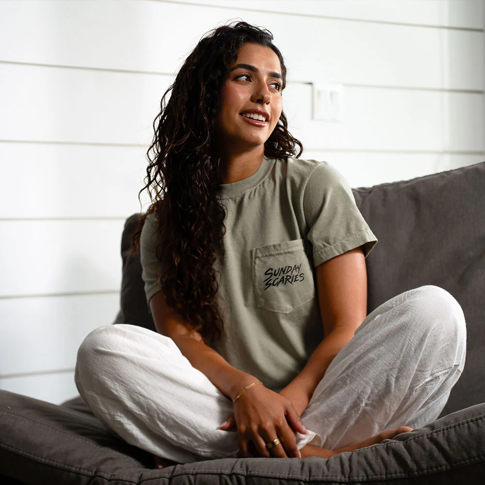 Sunday Scaries Pocket Tee - Image 4