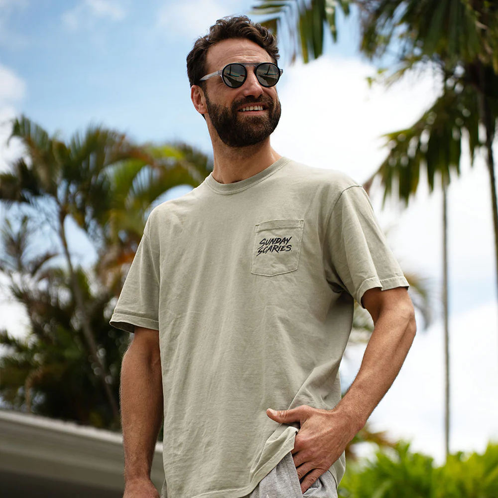 Sunday Scaries Pocket Tee - Image 5