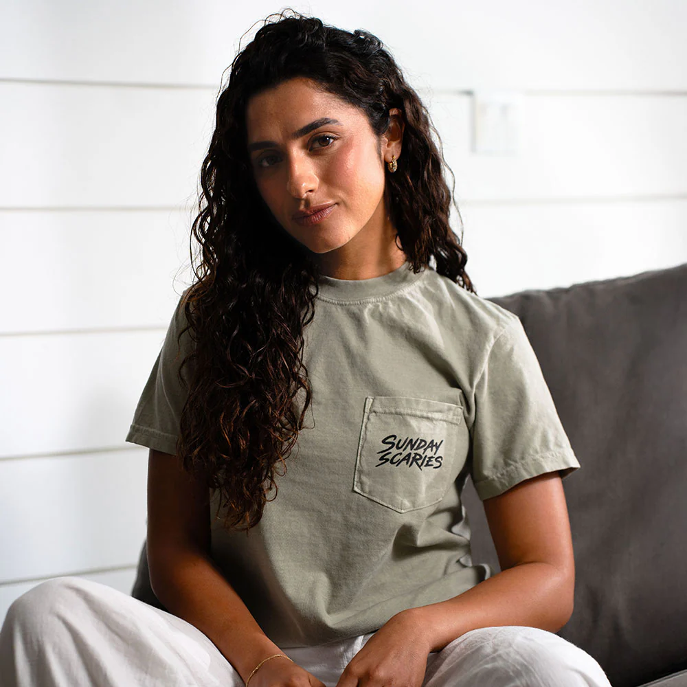 Sunday Scaries Pocket Tee - Image 6